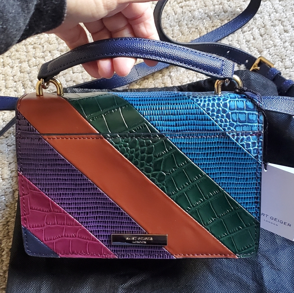 Kurt Geiger Shoreditch 1963 Multicolored Crossbody Bag